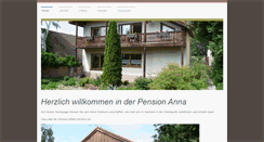 Desktop Screenshot of pension-anna.net